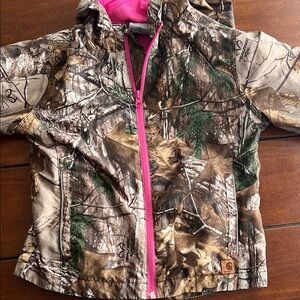 Carhartt Camo Jacket with Pink Accents